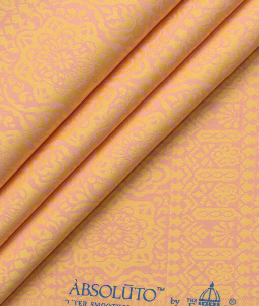 Blazer or Indowestern Ethnic Fabric (Yellow)