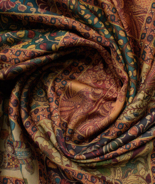 Blazer or Indowestern Ethnic Fabric (Light Brown)